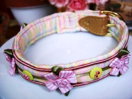 Fifiany & Co. Custom Embroidered Pet Collars for Cats and Dogs