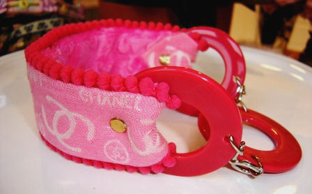 Fifiany & Co. Chanel Designer Pet Collars for Cats and Dogs